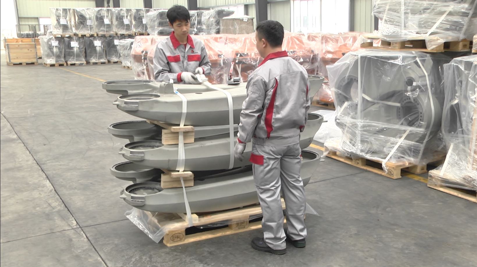 Logistics Grenzebach takes care of the entire logistics upon request.