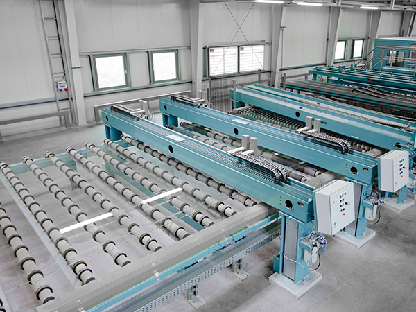 Float glass cutting bridges