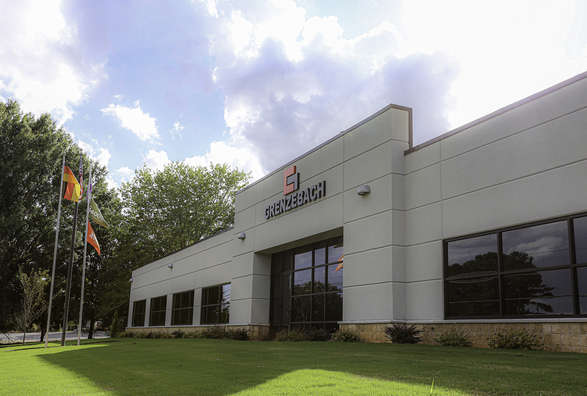 Working at Grenzebach in Newnan, Georgia.