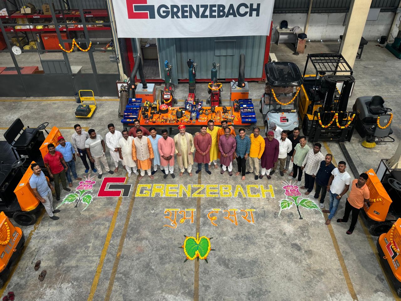 Grenzebach India in Pune reflects the Grenzebach DNA.