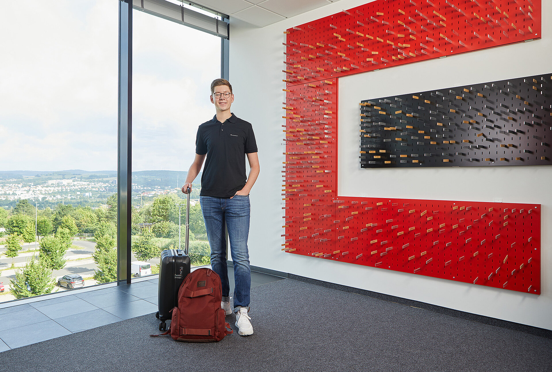 Jonas is looking forward to his future at Grenzebach.