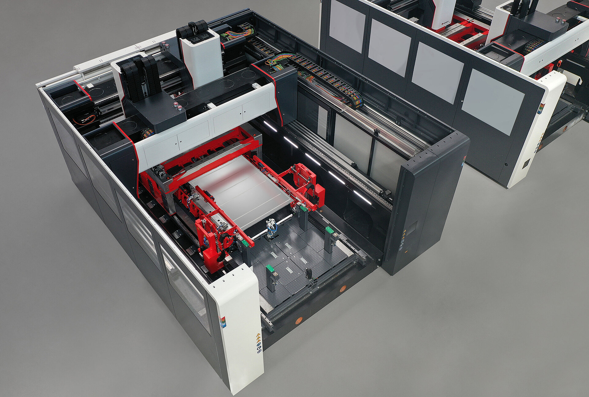 Double spindle gantry friction stir welding
